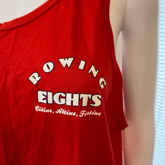 Vintage/Retro USA Olympic Brand Apparel NWT Men Red Tank SZ XL Rowing Eights - Picture 9 of 12